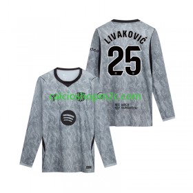 Barcellona Dominik Livakovic 25 Portiere Maglia Trasferta 2026/2027 Manica Lunga